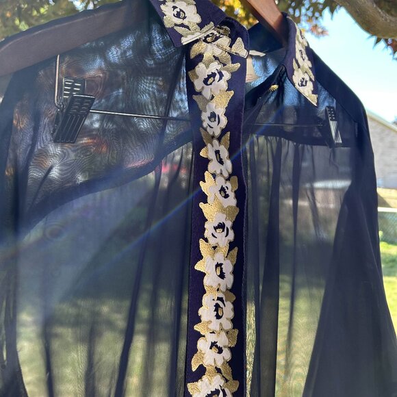 Vintage Gottex Blouse - Picture 3 of 5